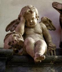 L ange pleureur nicolas blasset 1628