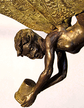 La fee clochette david riche sculpture en bronze 2005