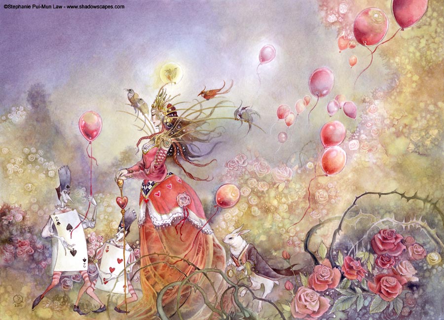 N°79_The queen of spades sends her regards_Stephanie Pui-Mun Law (www.shadowscapes.com)